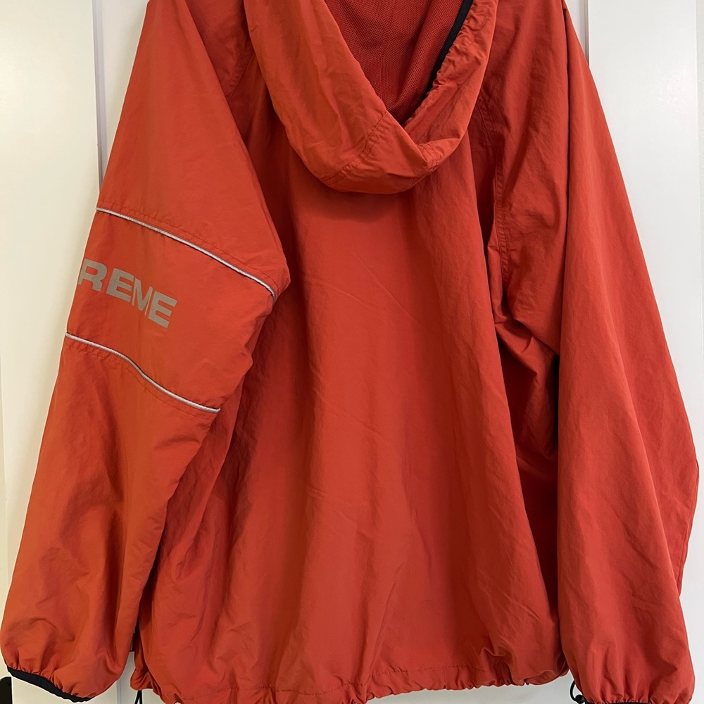 Supreme Orange Half-Zip Jacket - image 5